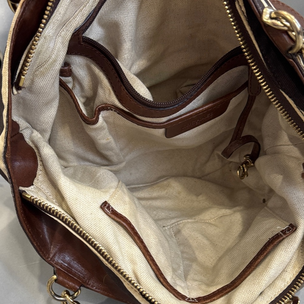 Michael Kors Zebra Print Tote Bag – Chain & Leather Straps - Picture 10 of 13